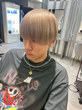 メンズサロン キング 枚方店(Men’s salon K!ng) メンズカット/ブリーチ/ニュアンスパーマ/メンズハイライト/眉毛