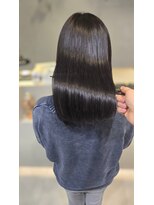 グリン 栄(grin) つるりんちょ。ZERO髪質改善カラー ブラウンカラー