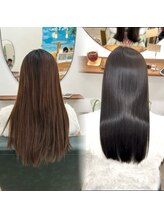 クセ・広がりを解決する髪質改善×縮毛矯正【江坂/縮毛矯正/髪質改善】