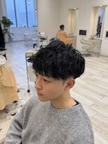 ロンド ラマ 岐阜(Lond bla-ma) マッシュ×シャドウパーマ【Lond伊藤メンズ】