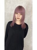 くすみピンク