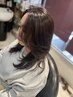 透明感カラー、トリートメント、レイヤーカットご相談
