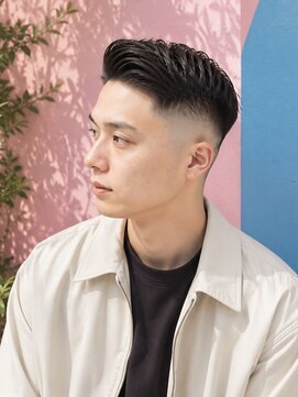 クラシコ 錦糸町(CLASSICO) 刈り上げベリーショート韓国風立ち上げ前髪ツーブロック(メンズ)