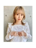 アッシュ 南町田グランベリーパーク店(Ash)&nbsp;ウルフレイヤー×ミルクティーベージュ