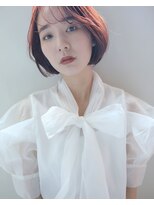 キングスベリー(Hair Relaxation King's Berry) くびれミディアムニュアンスウルフミルクティーブロンド