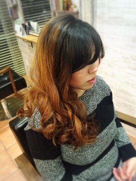 ヘアーアンドネイルサロンブルー(hair & nail salon BLUE) 外国人風エレガントロング