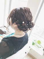 ロカット サロン(Roquat Salon)&nbsp;あみこみアレンジ【ヘアアレンジ　立川/八王子/立川南/袴】