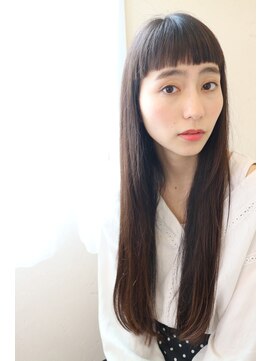 ツナリガ(Tsunariga) 【Tsunariga】 オン眉黒髪ロング