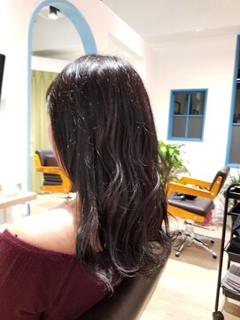 ヘアーメイク コラソン(hair make corazon) 似合わせカットメルティカラー着物フェミニンロング