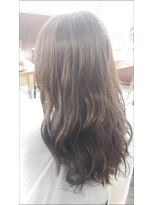 グリー ヘアープロデュース(Gree hair produce) フェザーロング×透け感☆グレージュ☆