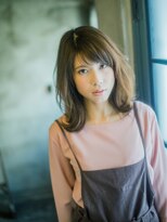 ナチュラルエフ(natural f) 大人可愛い外ハネスタイル×レイヤーミディアム