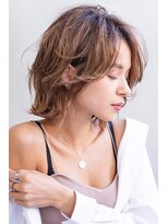 ケイト(kate) ケイト大宮　オレンジベージュ×ウルフショート