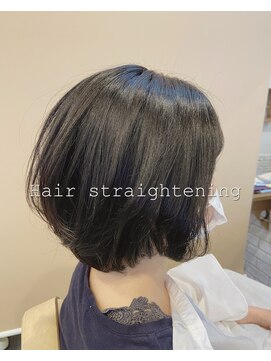 ミルク(MILK) ＊縮毛矯正×ショートボブ＊