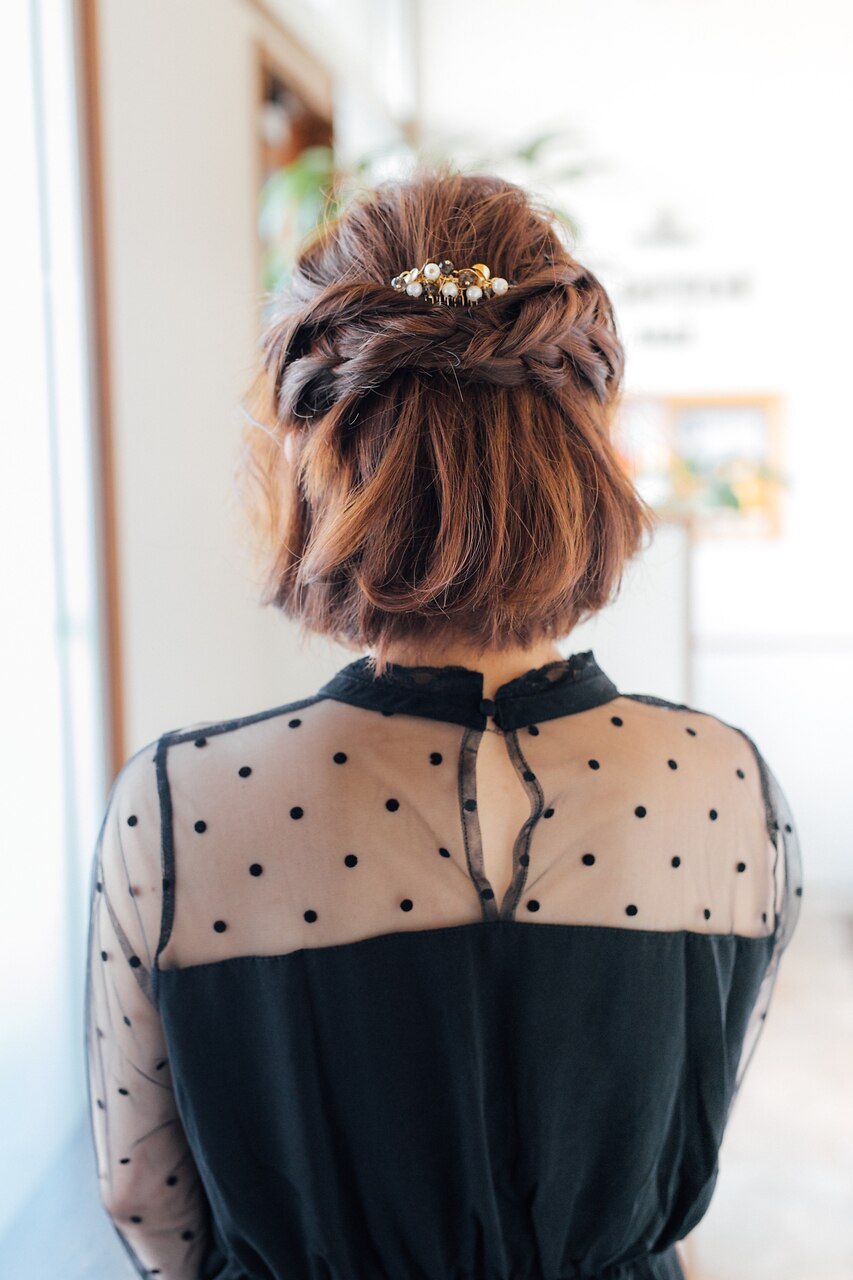 【結婚式や2次会などのヘアセットに♪】　 ヘアセット