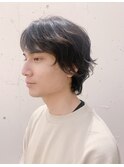 ミディアムメンズヘア