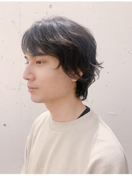 ハチジュウイチプラスワン 神楽坂(81+1) ミディアムメンズヘア