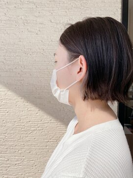 ジップ 浜田店(zip) 艶髪ショートボブ×30代オシャレ小顔