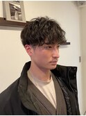 【無造作パーマ】