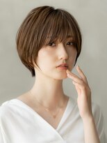 ハバナ 渋谷(HAVANA) 小顔ショート/似合わせカット/透明感ベージュ
