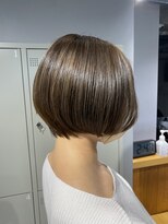 シェル 吉祥寺(shell)&nbsp;グレージュカラー/ボブウルフ/黒髪/ココアベージュ