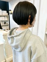 キャアリー(Caary)&nbsp;福山市Caary 人気 ラウンド前髪/愛され大人ショートボブ