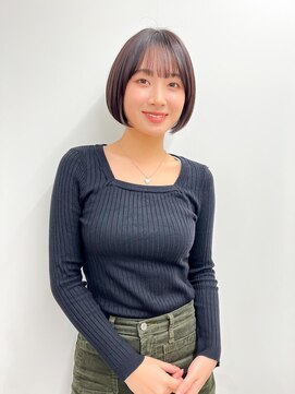 エアー 横浜(AIR) 【長谷川】王道ツヤボブ