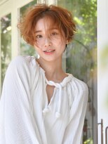 ロアーヘアー オペラオー 折尾店(RAWR hair Opera O)&nbsp;【RAWR】ショート_ニュアンスパーマ_センターパート