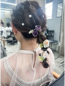 ノード(NODO) フェミニンなニュアンスポニーテール♪