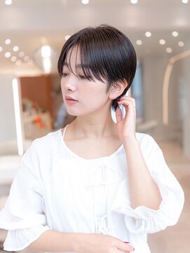 ケアリー 成増(Carelly) 大人かわいい前髪セシルカットココアブラウンフリンジウェーブ