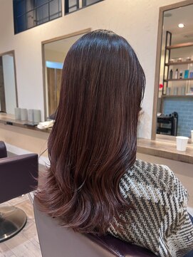 ユニコ(unico) ロング　髪質改善　カラー　【unico 川崎】工藤梨花
