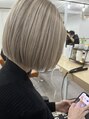 アクネ(ACNE) ハイトーンなかわいいボブスタイル♪