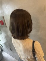 リリアーナ(LILIANA)&nbsp;シアーカラー グレージュカラー アッシュカラー レイヤーボブ