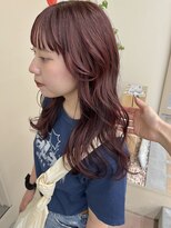 パークレーン アイス イヴェン(park lane ICI yeven)&nbsp;ボルドーラベンダー　ブリーチなし　/akari