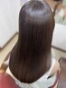 【パサつき対策◎艶髪コース】髪質改善トリートメント+カラー+カット￥22000→