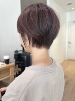 セイドット オモテサンドウ(Say. omotesando)&nbsp;say.こなれミディ前髪イメチェンショート暖色秋カラーハイライト