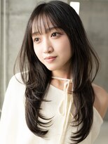 ホロン 池袋(HOLON)&nbsp;池袋HOLON【ハッシュカット/レイヤーカット/暗めカラー /前髪】