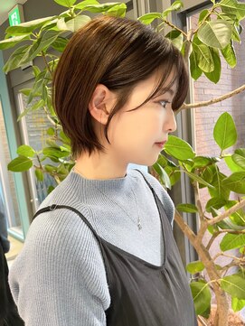 ノエ トトン(noe tton) 小顔マッシュショート(名駅/ショート/ボブ/髪質改善)AYA65