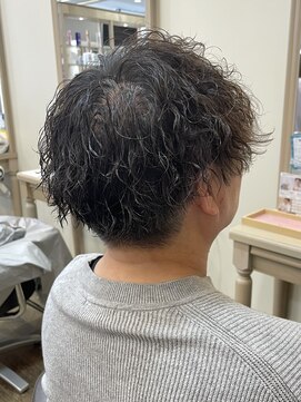 アルターリール(aL ter Rire) 韓国マッシュ/スパイキーショート/ブルーブラック[鎌取］中村