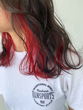 ロナ 岡崎竜美丘店(RONA) インナーレッドカラー