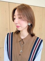 ノエシキカ(noe sikika)&nbsp;イメチェン/ホワイトブロンド/外ハネボブ/美髪/栄l28