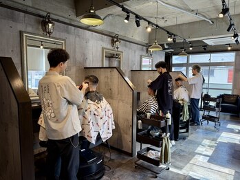スウェル 七隈四ツ角店(SWELL)の写真/【城南区七隈交差点付近】大人の男性が通う上質な癒しの半個室空間×ハイクオリティな技術が人気のサロン