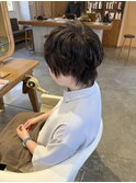 伸ばしかけショートウルフ