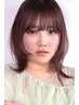 【6.7月☆ichika限定】艶っぽ暖色カラー＋カット＋うるおいTr ￥13730→￥10000