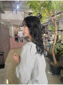 ロングパーマ