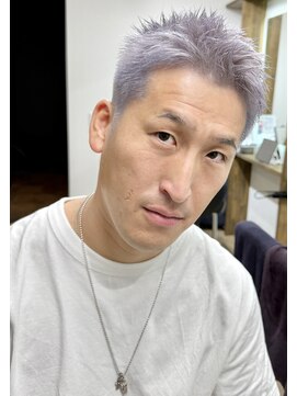 リア(Li'a) 【青木陽典】ブリーチ/ブリーチ2回/シルバー/ホワイトグレー