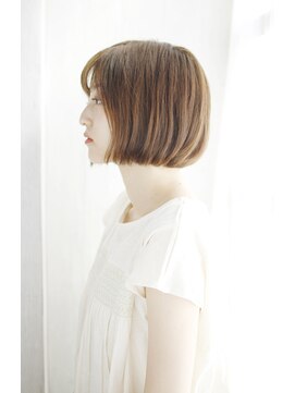 シュシュット(chouchoute) 夏美髪質改善アプリコットオレンジハイライトカラーくびれヘア81