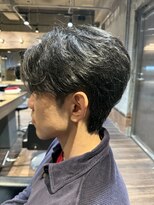 メンズココ メンズパーマ 韓国ヘア 日本橋店(MENS COCO)&nbsp;ナチュラルセンターパート