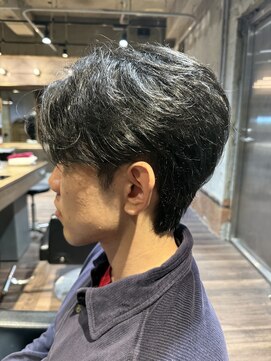 メンズココ メンズパーマ 韓国ヘア 日本橋店(MENS COCO) ナチュラルセンターパート