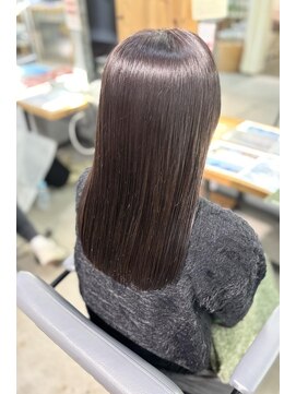 ラベンダーカラー/艶カラー