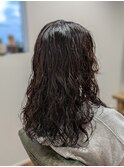 ウェーブパーマ　スパイラルパーマ